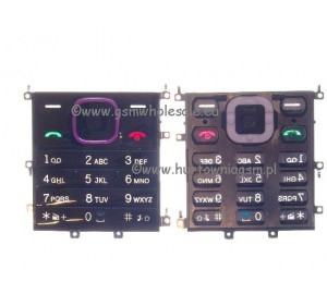 Nokia 5000 - Oryginalna klawiatura purpurowa