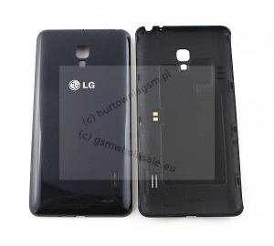 LG D505 Optimus F6 - Oryginalna klapka baterii czarna (z NFC)