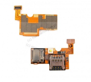 LG D505 Optimus F6 - Oryginalny czytnik karty SIM i MicroSD