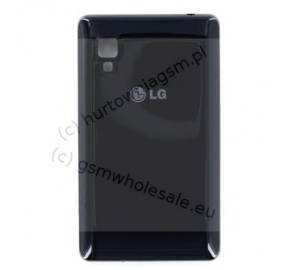 LG E440 Optimus L4 II - Oryginalna klapka baterii czarna
