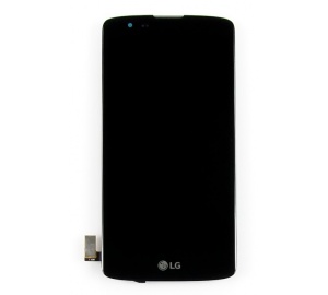 LG K8 K350 - Oryginalny wyświetlacz z ekranem dotykowym czarny