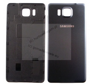 Samsung SM-G850F Galaxy Alpha - Oryginalna klapka baterii czarna