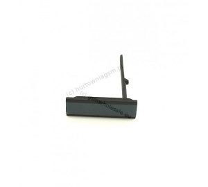 Sony Xperia M2 Aqua D2403/D2406 - Oryginalna zaślepka gniazda USB czarna