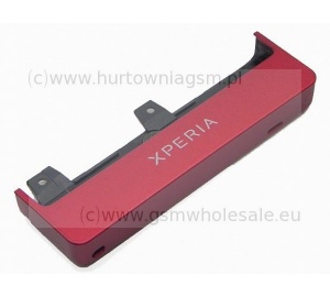 Sony Xperia Sola MT27i - Oryginalna obudowa dolna czerwona
