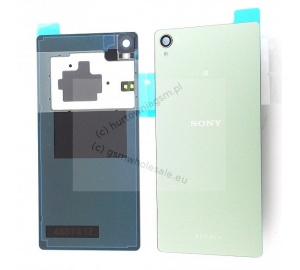 Sony Xperia Z3 D6603/D6653 - Oryginalna klapka baterii srebrno-zielona