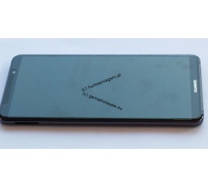 Huawei Mate 10 Pro (BLA-L09C,BLA-L29) - Oryginalny front z wyświetlaczem, ekranem dotykowym i baterią Titanium Gray