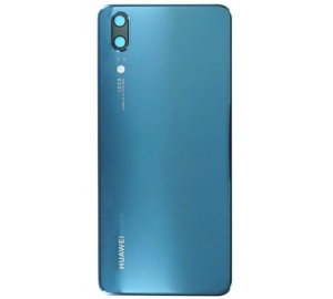 Huawei P20 (EML-LX9, EML-AL00) - Oryginalna klapka baterii niebieska