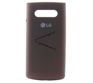 LG Wine H410 - Oryginalna klapka baterii czerwono-czarna