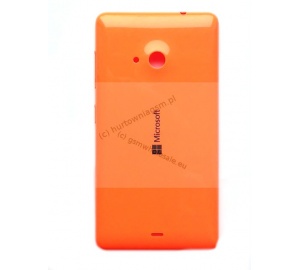 Microsoft Lumia 535 - Oryginalna klapka baterii pomarańczowa