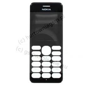 Nokia 108 - Oryginalna obudowa przednia grafitowa (Dark Gray)