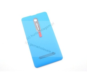 Nokia Asha 210 - Oryginalna klapka baterii niebieska
