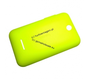 Nokia Asha 230 - Oryginalna klapka baterii żółta