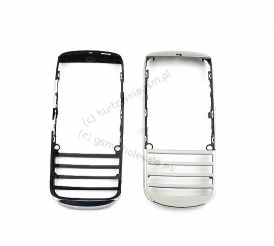 Nokia Asha 300 - Oryginalna obudowa przednia srebrna