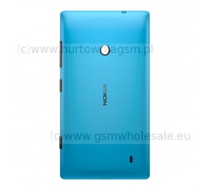 Nokia Lumia 520/525 - Oryginalna klapka baterii niebieska (Cyan)