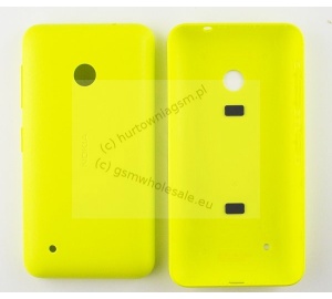 Nokia Lumia 530 - Oryginalna klapka baterii żółta