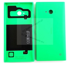 Nokia Lumia 735 - Oryginalna klapka baterii zielona (z WLC)