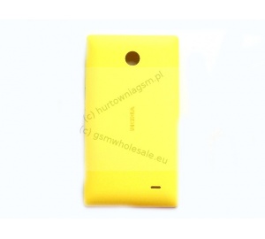 Nokia X/X+ - Oryginalna klapka baterii żółta