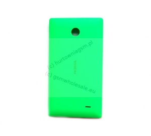 Nokia X/X+ - Oryginalna klapka baterii zielona (jaskrawa)