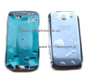 Samsung I9300 Galaxy S3 - Oryginalna obudowa niebieska