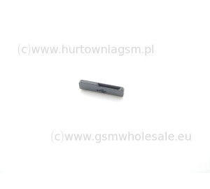 Samsung C3750 - Oryginalna zaślepka gniazda USB Metallic Grey