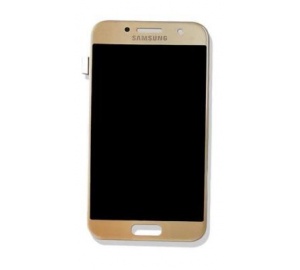 Samsung Galaxy A3 2017 SM-A320F - Oryginalny wyświetlacz z ekranem dotykowym złoty