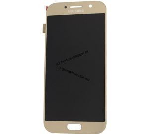 Samsung Galaxy A5 2017 SM-A520F - Oryginalny wyświetlacz z ekranem dotykowym złoty