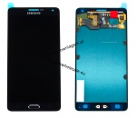 Samsung Galaxy A7 SM-A700F - Oryginalny wyświetlacz z ekranem dotykowym czarny
