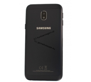 Samsung Galaxy J3 2017 SM-J330F - Oryginalna obudowa tylna (klapka baterii+korpus) czarna