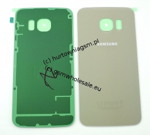 Samsung Galaxy S6 Edge SM-G925F - Oryginalna klapka baterii złota