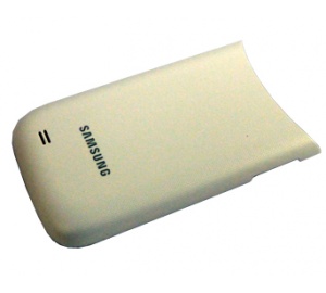 Samsung i8150 Galaxy W - Oryginalna klapka baterii biała