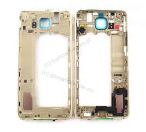 Samsung SM-G850F Galaxy Alpha - Oryginalny korpus złoty