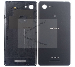 Sony D2202/D2203/D2206 Xperia E3 - Oryginalna klapka baterii czarna
