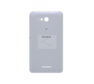 Sony Xperia E4g E2003/E2006/E2033/E2043/E2053 - Oryginalna klapka baterii biała (NFC)