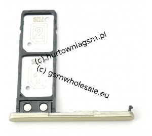 Sony Xperia L2 Dual H4311/H4331 - Oryginalna szufladka kart SIM złota