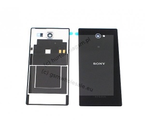 Sony Xperia M2 D2302/D2303/D2305/D2306 - Oryginalna klapka baterii czarna