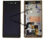 Sony Xperia M5 E5603/E5606/E5653/E5633/E5643/E5663 - Oryginalny front z wyświetlaczem i ekranem dotykowym złoty