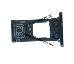 Sony Xperia X Compact F5321 - Oryginalna szufladka karty SIM czarna