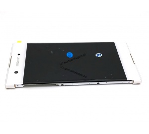 Sony Xperia XA1 G3121/G3123/G3125/G3112/G3116 - Oryginalny front z wyświetlaczem i ekranem dotykowym biały
