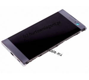 Sony Xperia XA2 H3113/H3123/H3133/H4113/H4133 - Oryginalny front z wyświetlaczem i ekranem dotykowym srebrny
