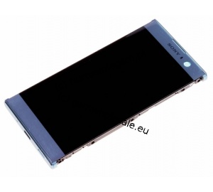 Sony Xperia XA2 H3113/H3123/H3133/H4113/H4133 - Oryginalny front z wyświetlaczem i ekranem dotykowym niebieski