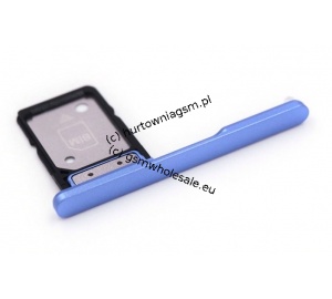 Sony Xperia XA2 Ultra H3213/H3223 - Oryginalna szufladka karty SIM niebieska