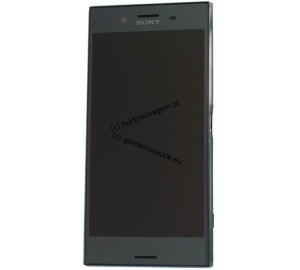 Sony Xperia XZ Premium Dual G8142 - Oryginalny front z wyświetlaczem i ekranem dotykowym czarny