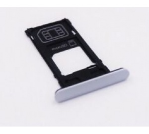 Sony Xperia XZ2 Compact H8314 - Oryginalna szufladka karty SIM srebrna