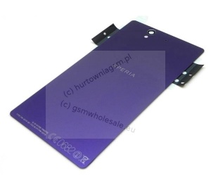 Sony Xperia Z C6603 - Oryginalna klapka baterii fioletowa (z NFC)