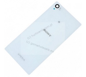 Sony Xperia Z1 C6903 - Oryginalna klapka baterii biała (z NFC)