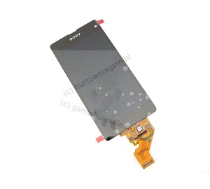 Sony Xperia Z1 Compact D5503 - Oryginalny wyświetlacz z ekranem dotykowym czarny
